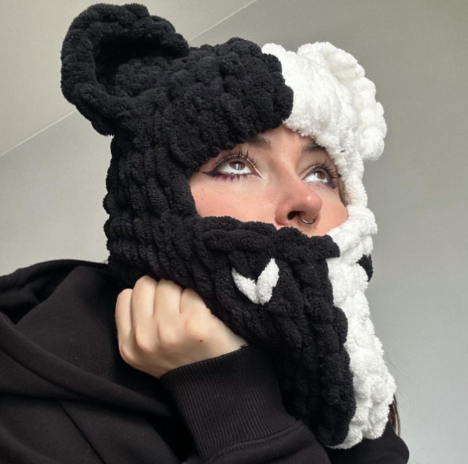 Bear Ear Wool Beanie