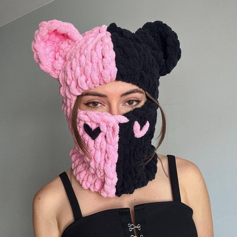 Bear Ear Wool Beanie