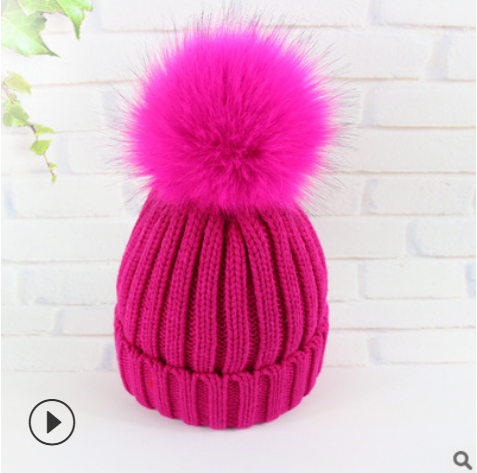 Children's Yarn Beanie Hat