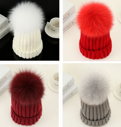 Children's Yarn Beanie Hat