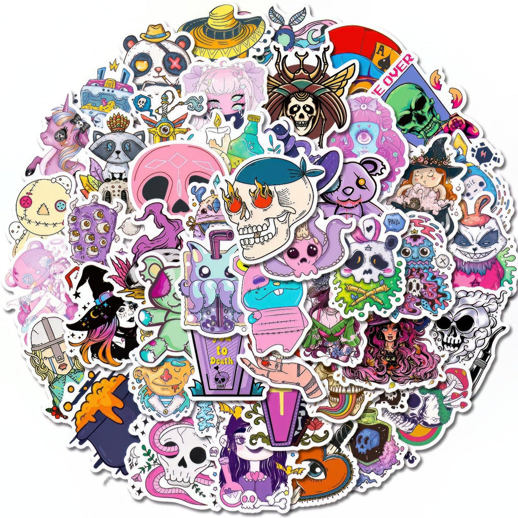 50 PCS Emo Stickers