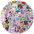 50 PCS Emo Stickers