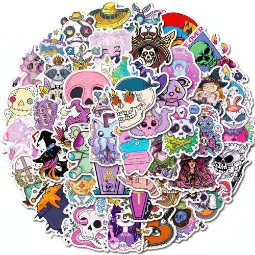 50 PCS Emo Stickers
