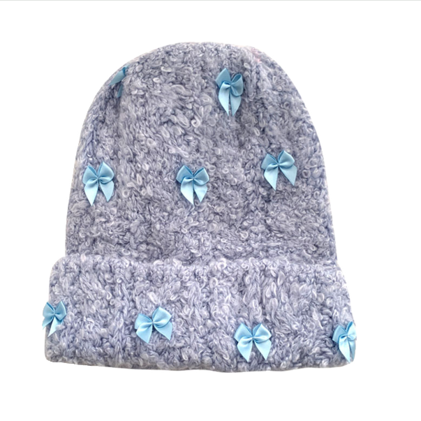 Bow Knitted Beanie