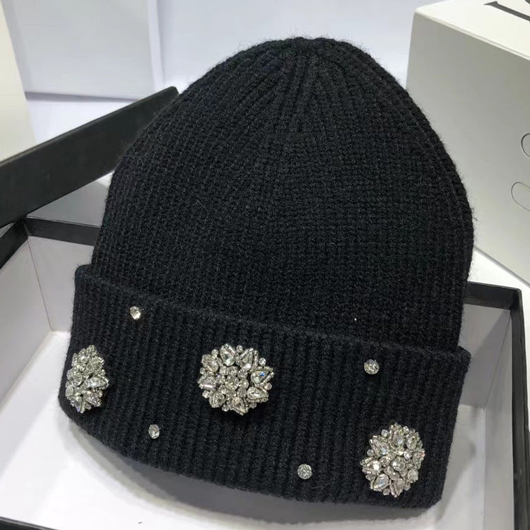 Rhinestone Beanie