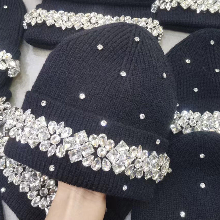 Rhinestone Beanie